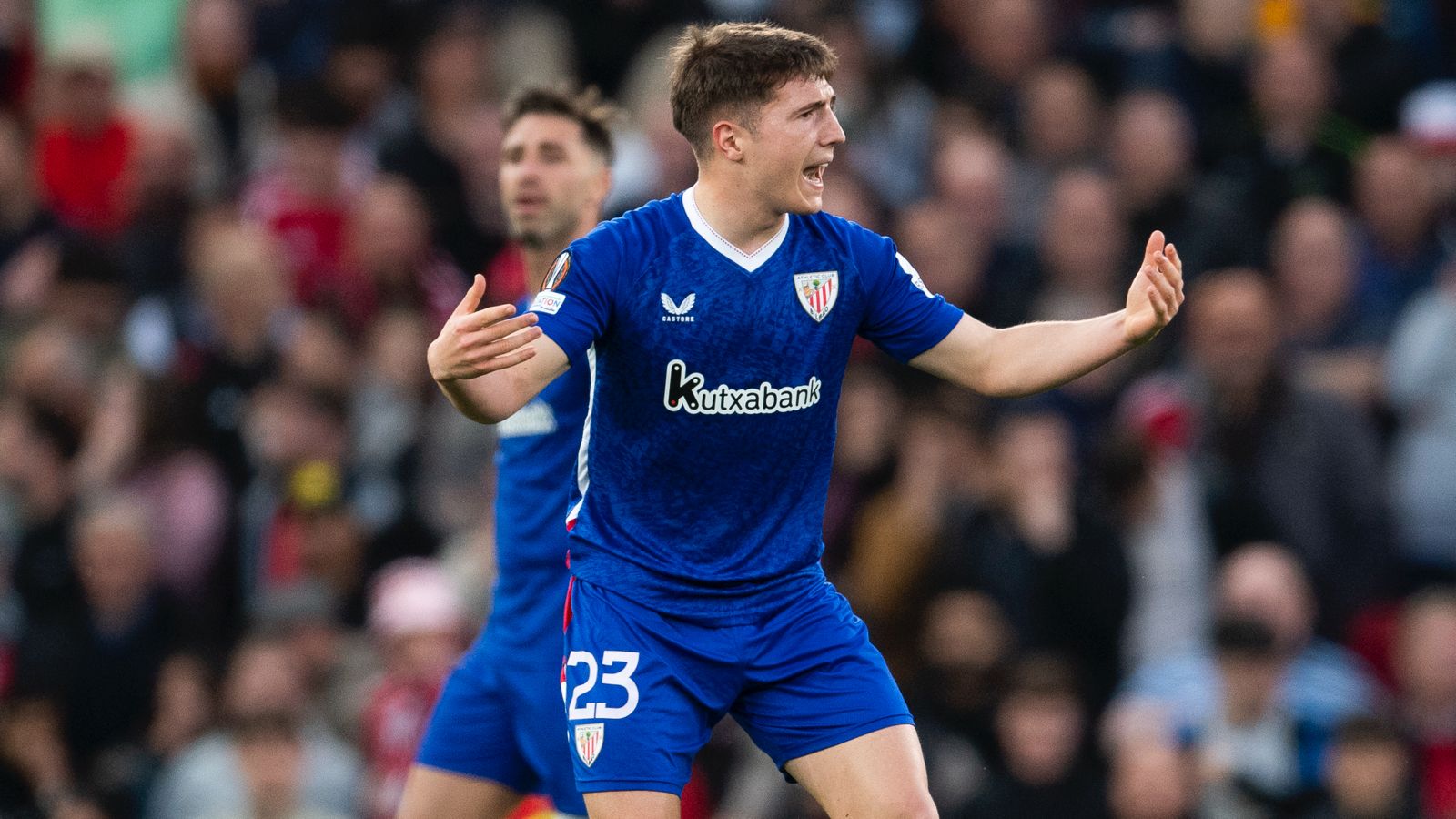 Jaureguizar hizo el primero del Athletic de Bilbao. Fuente: Athletic de Bilbao en "X".