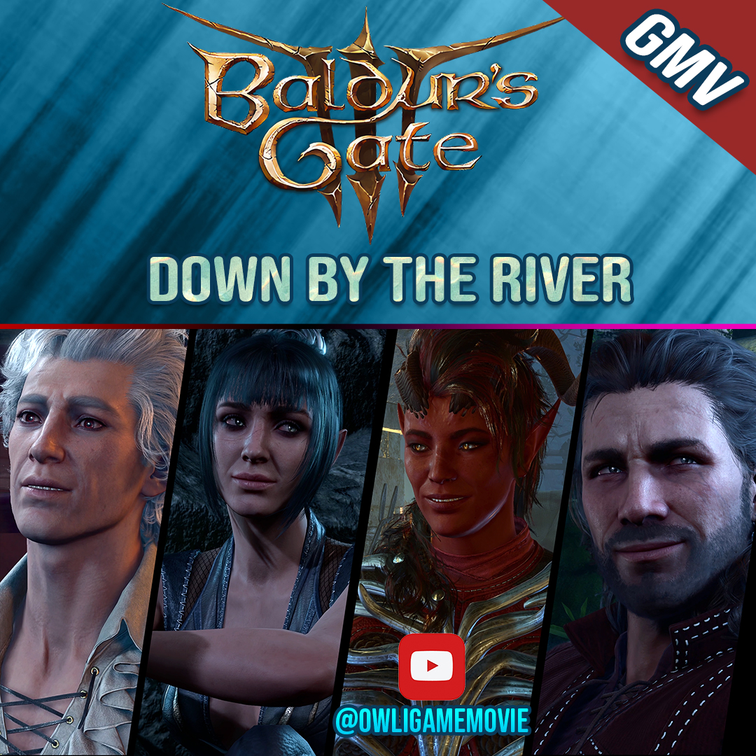 OwliCreation's tweet photo. Nouvelle video ici : https://t.co/NQCsksMxiu

Game music video sur les relations d'amitié &amp; romance entre ma paladine demi drow et ses compagnons préférés résumé en 3 min et illustré par la chanson Down by the river. #Shadowheart #Astarion #galeofwaterdeep #karlach #GMV https://t.co/WePdB1baNV
