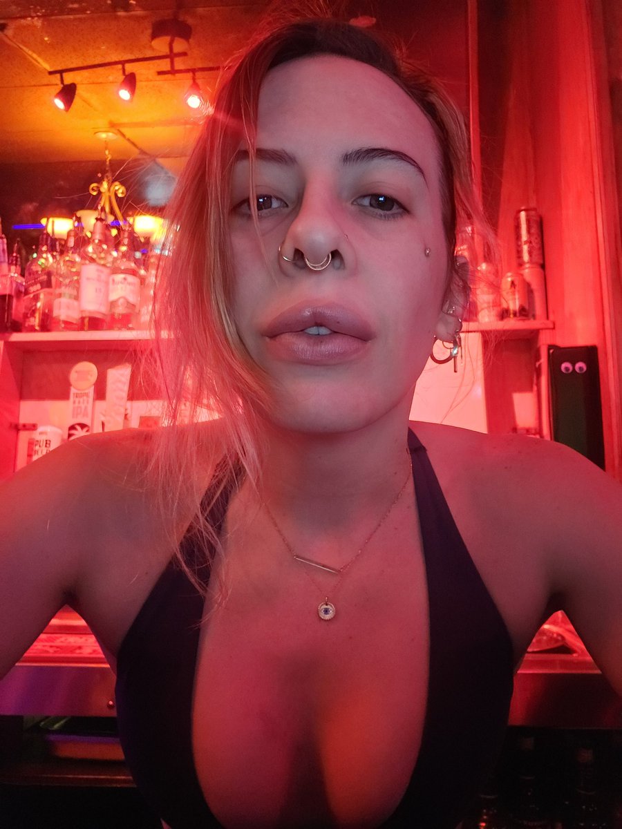 Behind the bar at @dv8clubpdx until 7pm