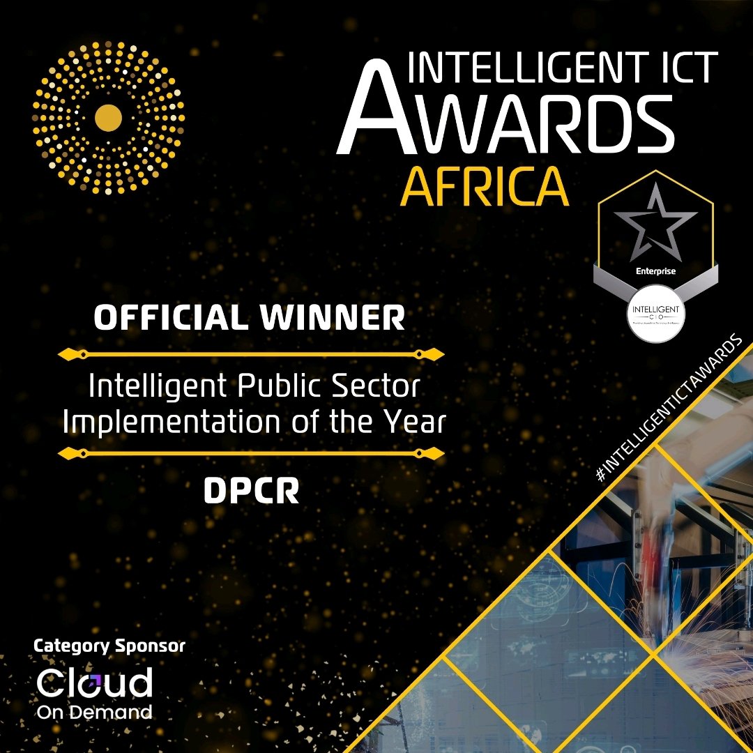 [VICTOIRE] DPCR remporte le Prix "Intelligent Public Sector Implementation of the Year" aux Intelligent ICT Awards Africa 2025 !

Notre projet DPCR Corridor Vision AI a été distingué comme une référence en matière d’innovation publique sur le continent.
Une reconnaissance qui