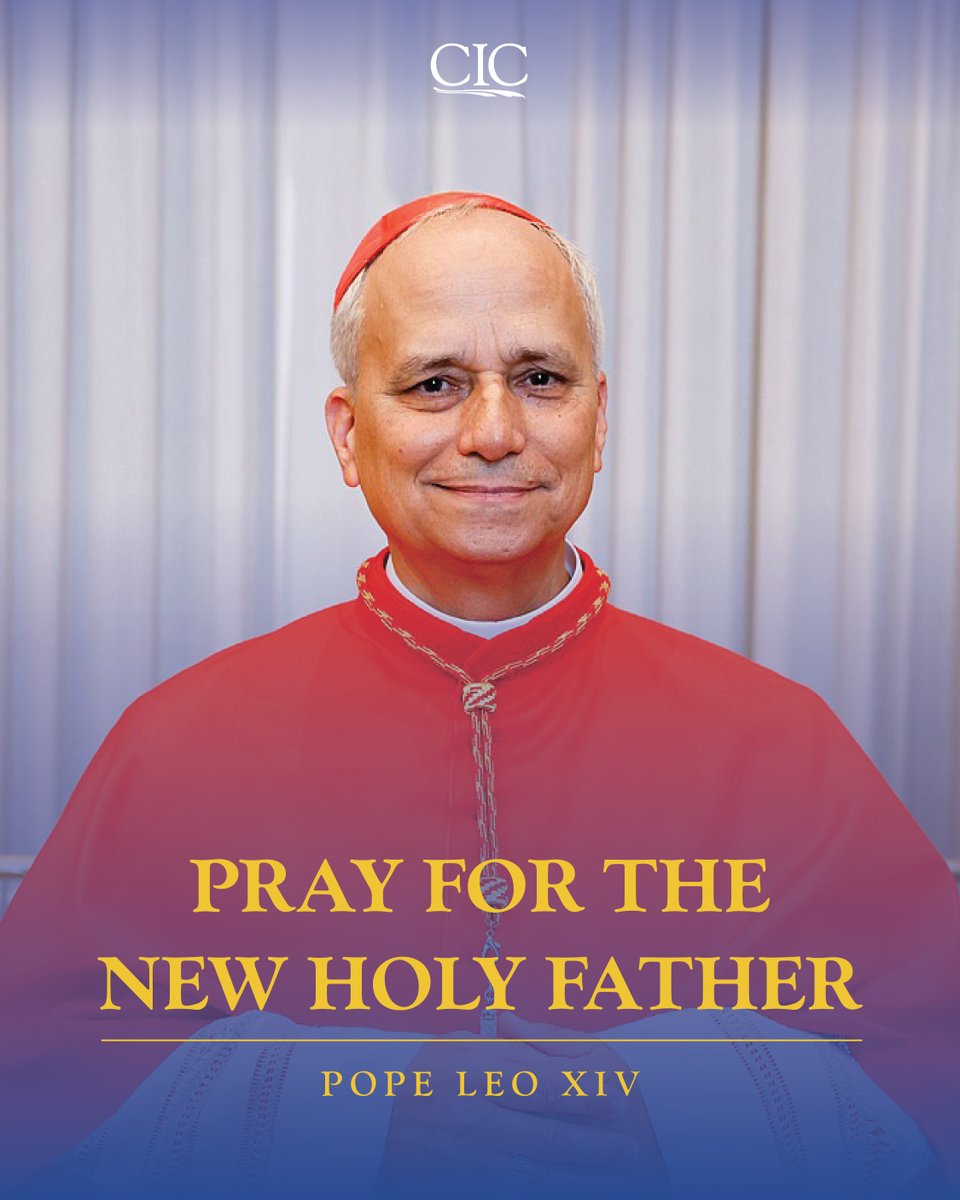 Habemus Papam!

The Church’s 267th pope has been elected. We gathered this afternoon at the CIC to pray for the papacy of Pope Leo XIV, and celebrate our new Holy Father, the first from the United States!

#popeleoxiv #cicdc #prayforpopeleoxiv
