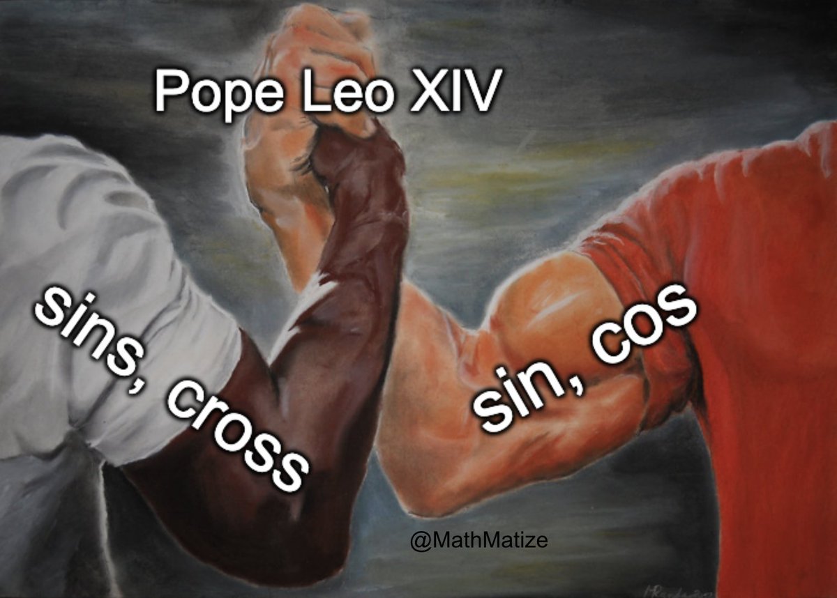 New pope has a math degree