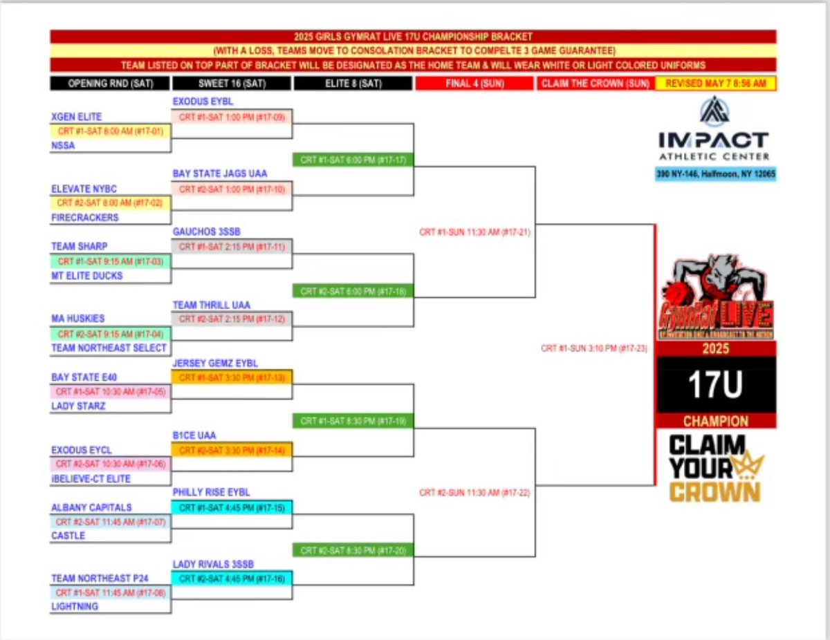 Sophia Elezaj (@sophie_e33) on Twitter photo Hi coaches! Come check out Team lightning Melious at the Gym Rat live tournament in Albany this weekend! First game is at 11:45 Saturday!
<a href="/dmelious/">Dan melious</a> Hi coaches! Come check out Team lightning Melious at the Gym Rat live tournament in Albany this weekend! First game is at 11:45 Saturday!
<a href="/dmelious/">Dan melious</a>