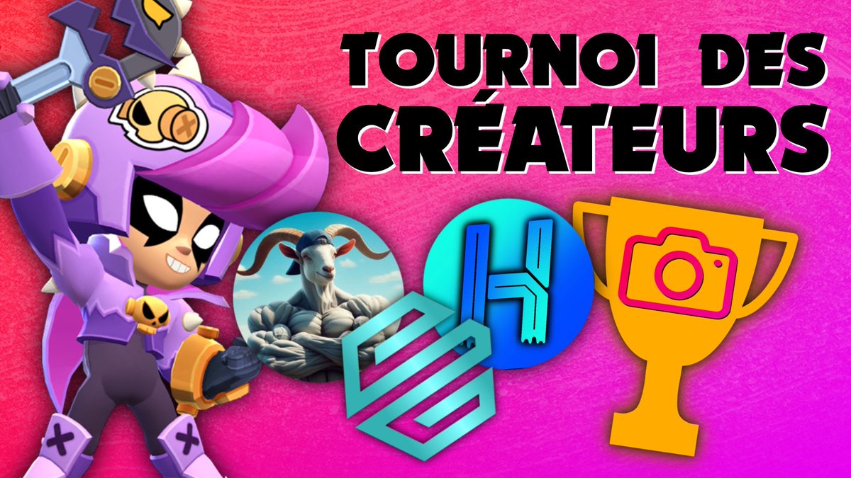 🏆 Tournoi des Créateurs 

Nous vous proposons un tournoi uniquement ouvert aux joueurs francophones

💠 4 Qualifications - 4 teams qualifiées par tournoi
🎥 16 Créateurs participants. 
🏆 Grande finale le 28 Juin 

Plus d'informations sur le discord
-> discord.gg/RykCshRrFf