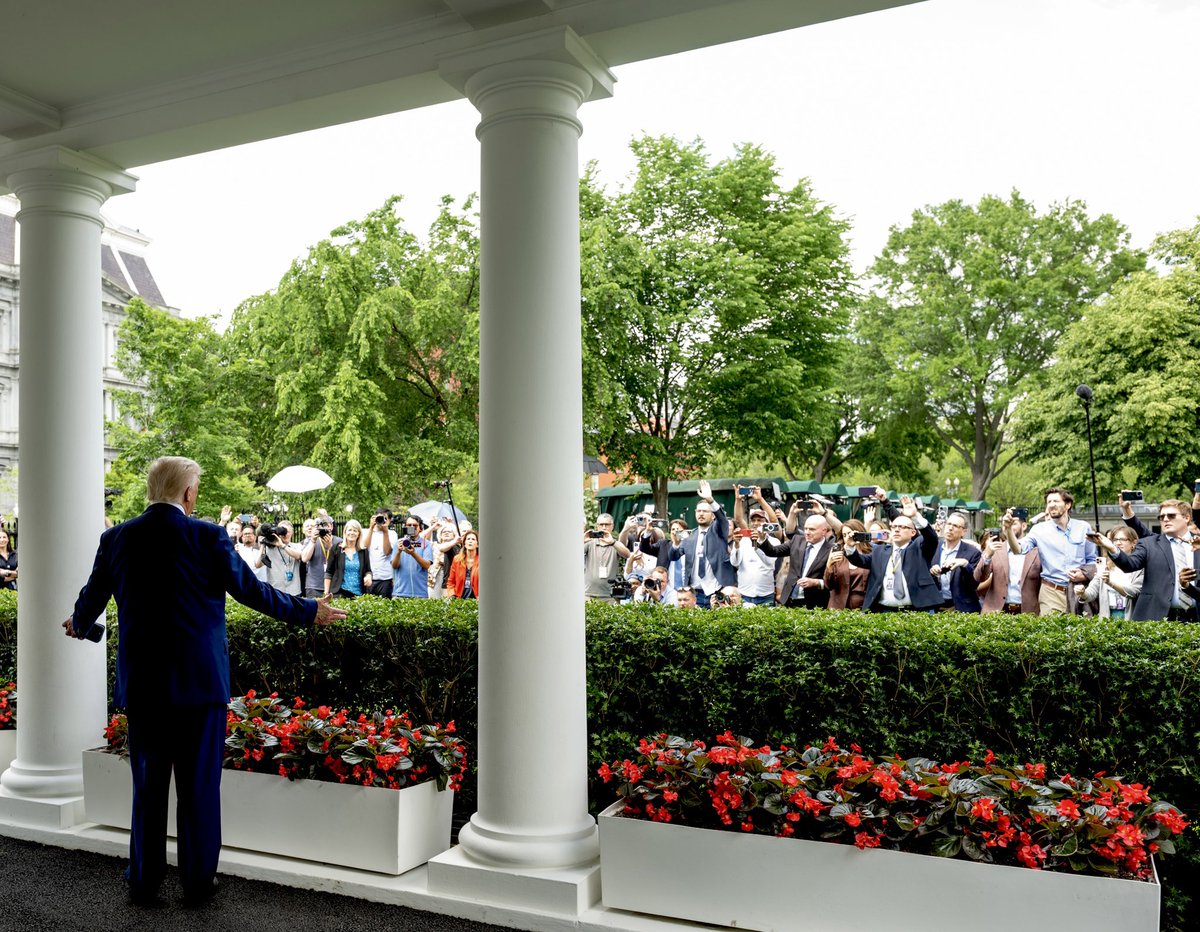 5/8/25 IN FRONT OF WEST WING…