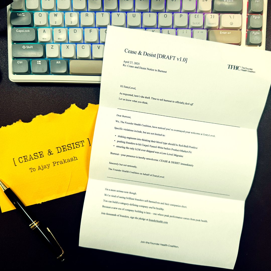 We mailed 4,300 cease &amp; desist letters to founders &amp; VCs. If you're in California, check your office mailroom.