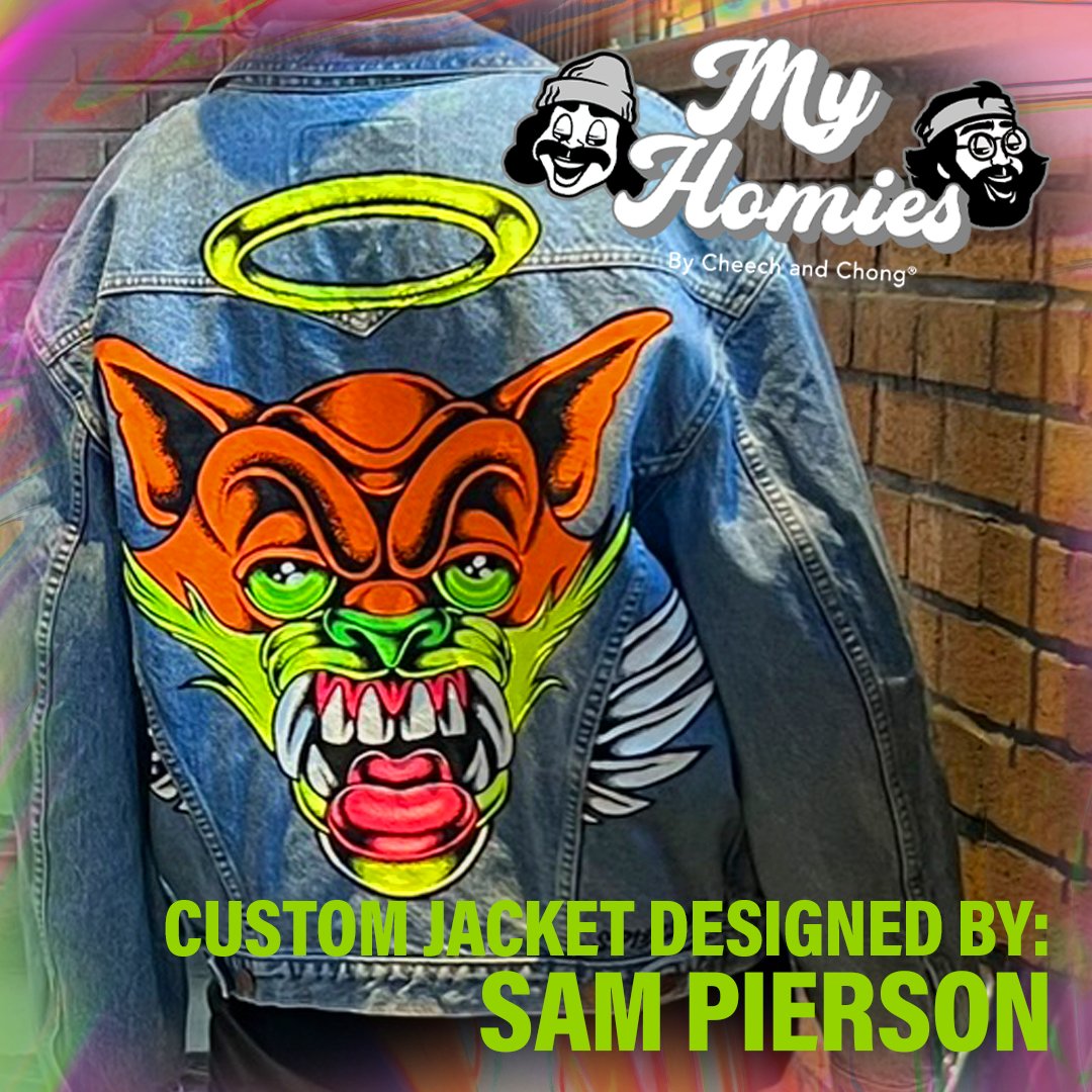 MyHomies's tweet photo. Homies... it’s live.
The My Homies Denim Drop is officially out in the wild 🧥🔥
6 vintage Levi’s. Hand-painted by 6 artists we love.💚
Custom. One-of-one. Collector-certified.
Don’t miss your shot:
🛒 https://t.co/A2YFO5DO25
#myhomies #denimdrop https://t.co/STGXwz1B7Y