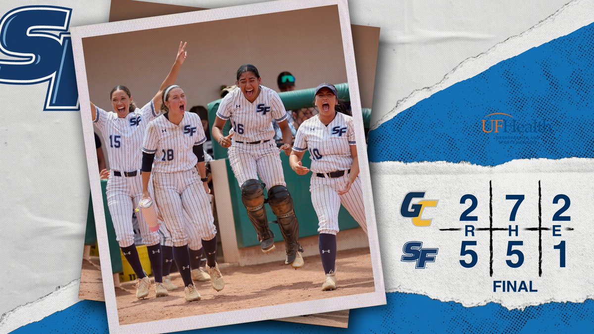 Saints Win!!!  Play tomorrow in the FCSAA Division I Softball Championships at Eddie C. Moore Complex at 10AM
#SicEmSaints