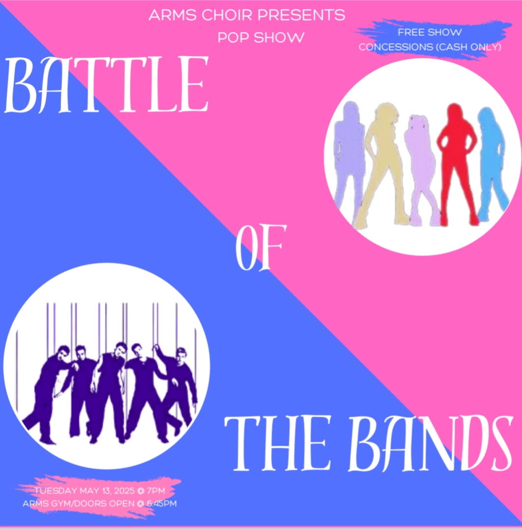 Autumn Ridge Middle School Choir (@armschoir) on Twitter photo We are so excited to showcase our 3rd Annual Pop Show: Battle of the Bands. We will be signing songs by popular Boy and Girl Girl Groups! You don't want to miss this treat! May 13th <a href="/7pm/">Huong Le</a> in the ARMS Gym! (Free) <a href="/HumbleISD_ARMS/">Autumn Ridge Middle School</a> <a href="/HumbleISD_Arts/">Humble ISD Fine Arts</a> We are so excited to showcase our 3rd Annual Pop Show: Battle of the Bands. We will be signing songs by popular Boy and Girl Girl Groups! You don't want to miss this treat! May 13th <a href="/7pm/">Huong Le</a> in the ARMS Gym! (Free) <a href="/HumbleISD_ARMS/">Autumn Ridge Middle School</a> <a href="/HumbleISD_Arts/">Humble ISD Fine Arts</a>