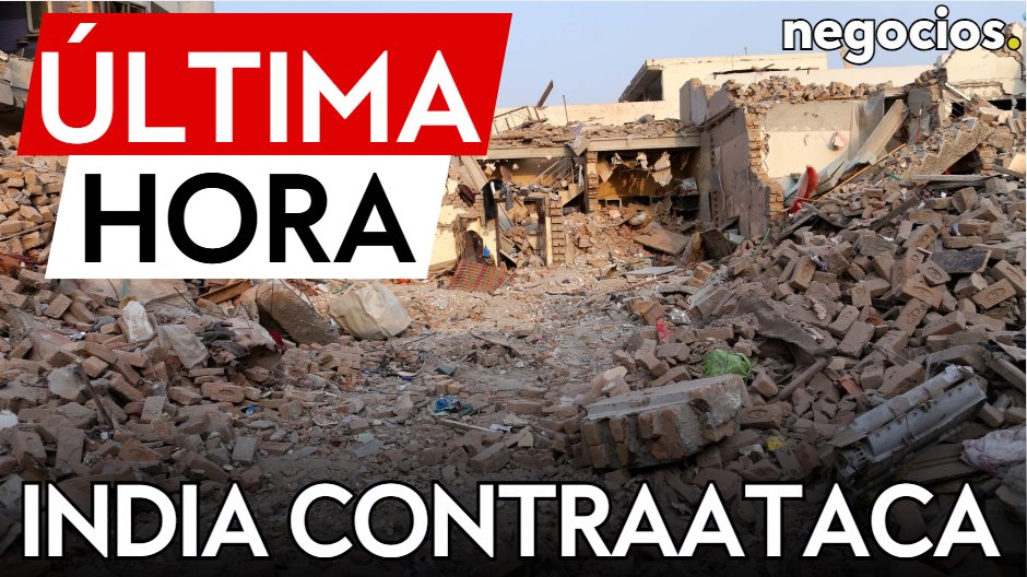 negocios_tv's tweet photo. ÚLTIMA HORA | India contraataca a Pakistán: responde con fuego tras repeler una ofensiva aérea
https://t.co/3tGsZuct3b
#ultimahora #india #proyectiles #alarm #pakistan #modi #geopolitica #sharif #drones #misiles #ataque #amenaza #negociostv #noticiasinternacionales https://t.co/PWEEE3bDoq