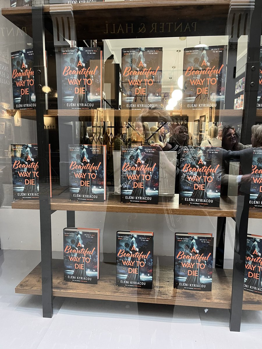Niki Wheeler (@niki_wheeler) on Twitter photo Bravo <a href="/elenikwriter/">Eleni Kyriacou 🍸🖤⭐️</a> on the launch of ‘A Beautiful Way to Die’ <a href="/HoZ_Books/">Head of Zeus</a> tonight! Can’t wait to get stuck into a read I know will be both ‘dazzling and devastating’ and ‘dark but decadent’ Bravo <a href="/elenikwriter/">Eleni Kyriacou 🍸🖤⭐️</a> on the launch of ‘A Beautiful Way to Die’ <a href="/HoZ_Books/">Head of Zeus</a> tonight! Can’t wait to get stuck into a read I know will be both ‘dazzling and devastating’ and ‘dark but decadent’