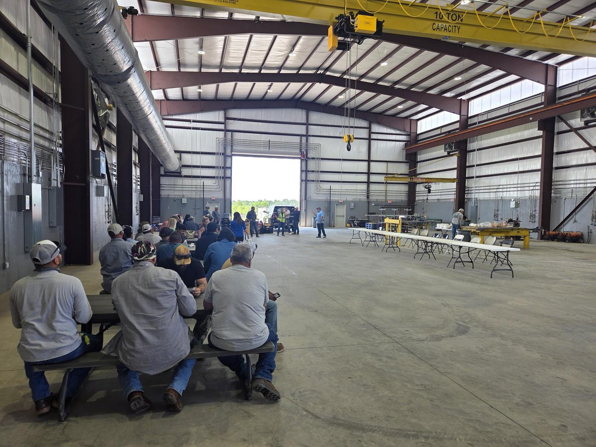 Thank you to <a href="/DEWALTtough/">DEWALT</a>  for stopping by during Construction Safety Week 2025 and leading a great training session centered around this year’s theme: TOUGH ON SAFETY.  #ConstructionSafetyWeek #ToughOnSafety