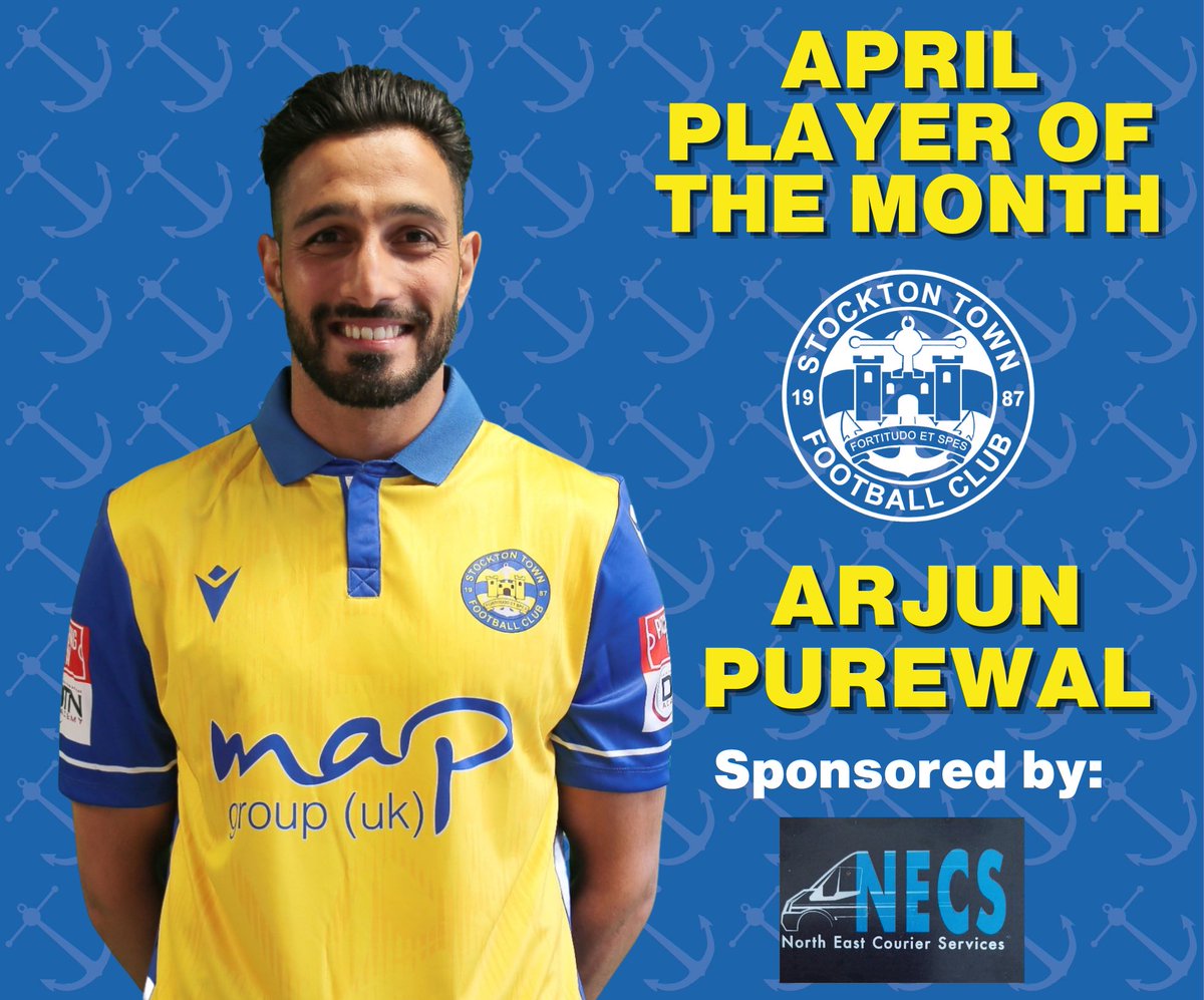 “Because maybe…” 🎶 

Supporters have named Arjun Purewal as April’s Player of the Month 🏆 

Congratulations, Arj 🎉

#UTA⚓️
