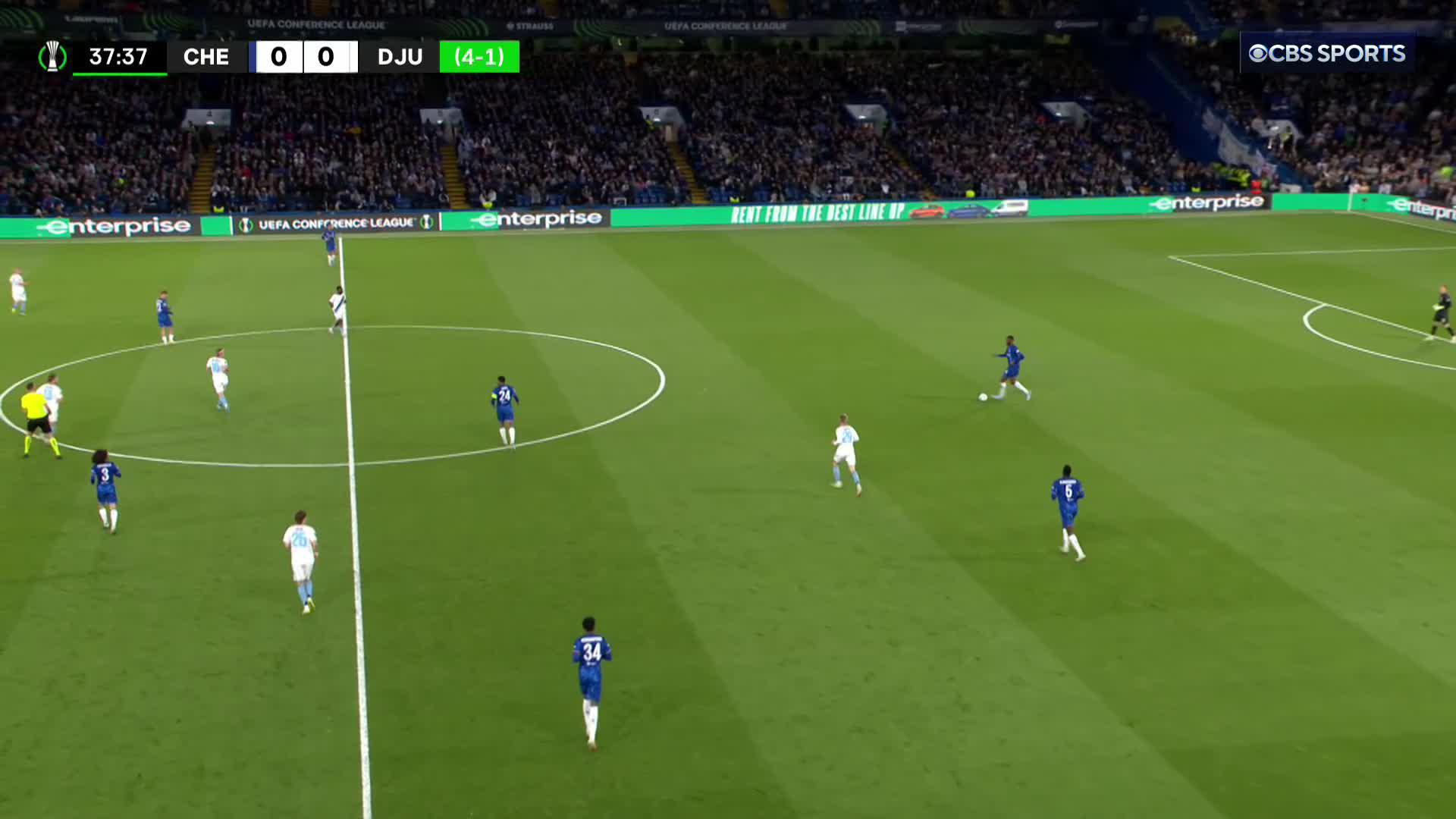 Kiernan Dewsbury-Hall fires it in off the post as Chelsea stretch their lead 💥