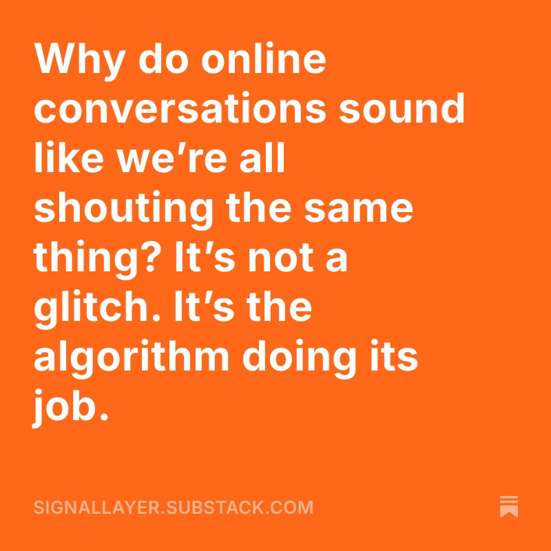 NetMore's tweet image. Echo chambers... Friend or Fo....signallayer.substack.com/p/echo-chamber…