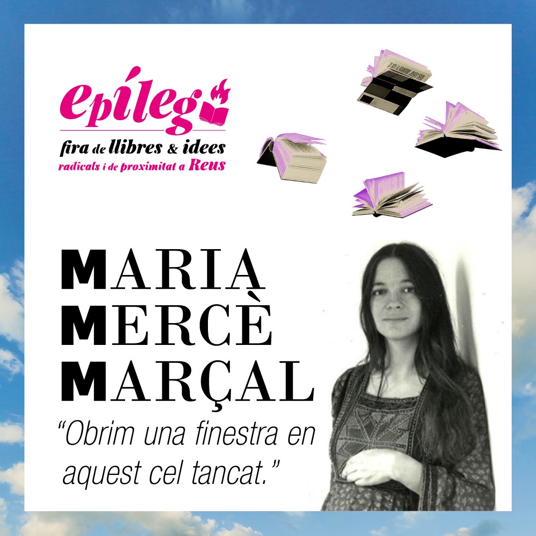 Fira Epíleg (@firaepileg) on Twitter photo 🪜L’escala fosca del desig no té barana.❤️🔥
🪶#MariaMercèMarçal serà una de les figures literàries homenatjades en aquesta quarta #FiraEpíleg.
<a href="/FundacioMMM/">Fundació MMMarçal</a> 🪜L’escala fosca del desig no té barana.❤️🔥
🪶#MariaMercèMarçal serà una de les figures literàries homenatjades en aquesta quarta #FiraEpíleg.
<a href="/FundacioMMM/">Fundació MMMarçal</a>