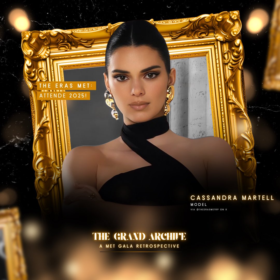 𝗧𝗵𝗲 𝗘𝗿𝗮𝘀 𝗠𝗲𝘁 ᴿᴾ • Fashion Gala!
Search for ›  𝗧𝗵𝗲 𝗚𝗿𝗮𝗻𝗱 𝗔𝗿𝗰𝗵𝗶𝘃𝗲: A Met Gala Retrospective!

𝗖𝗮𝘀𝘀𝗮𝗻𝗱𝗿𝗮 𝗠𝗮𝗿𝘁𝗲𝗹𝗹 (<a href="/herfirewings/">cass 𓋜</a>) confirms her attendance for The Eras Met this Friday, May 09. © #TheErasMetRP