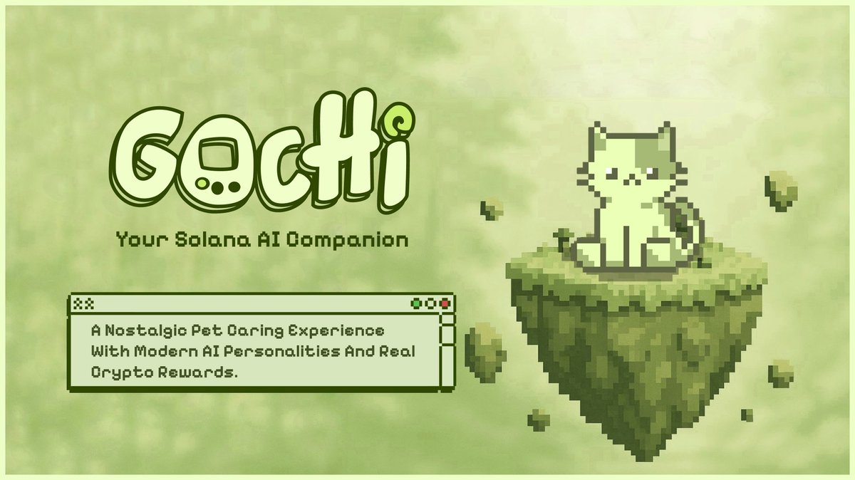 Everything you need to know about GOCHI, our care-to-earn virtual pet on Solana 🧵

Full launch and token TGE coming early next week 👇