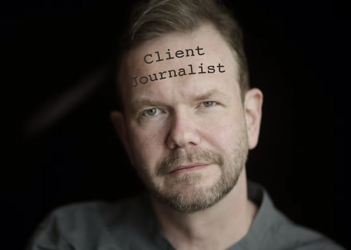 Rebartic's tweet image. Client Journalism is alive and well!

She's learned from the best!

#OADA