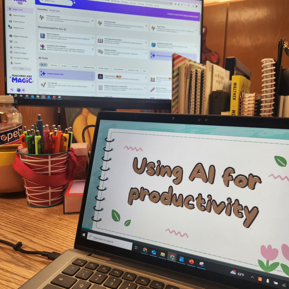 Nimitz Library (@nimitzlibrary) on Twitter photo This week the <a href="/NimitzVikings/">Nimitz High School</a> library traveled to classrooms to talk about how to use AI for Productivity <a href="/IrvingLibraries/">IISD Libraries</a> This week the <a href="/NimitzVikings/">Nimitz High School</a> library traveled to classrooms to talk about how to use AI for Productivity <a href="/IrvingLibraries/">IISD Libraries</a>