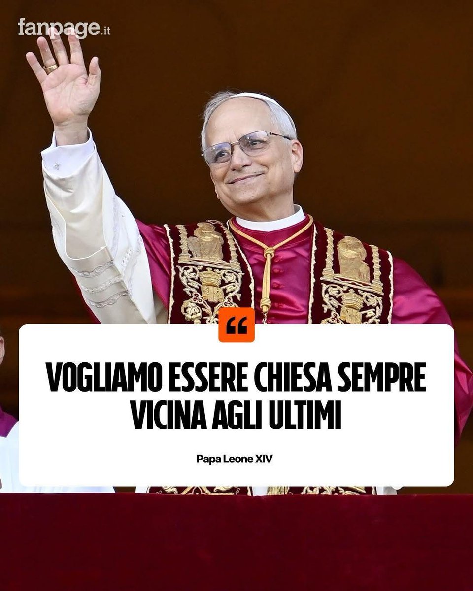 dalla parte degli ultimi per sentirmi primo...
il papa anche lui andrà ai raduni del 2026