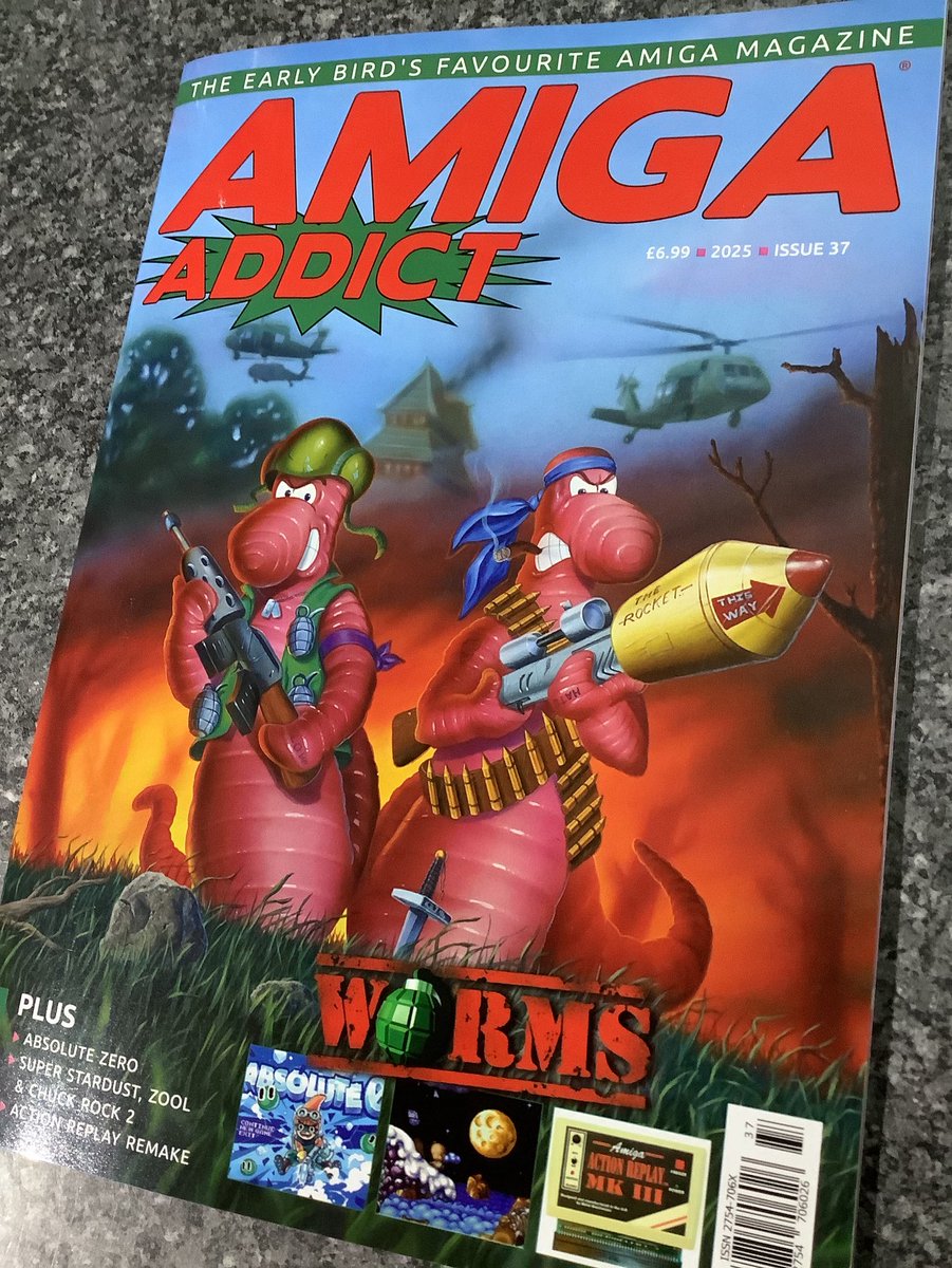 b1rdcor3_games (@b1rdcor3_games) on Twitter photo An evening with the latest issue of Amiga Addict. I do love a bit of Worms.
#nowreading #reading #magazine #magazines #amiga #commodoreamiga #amigaaddict #game #games #gaming #computer #computergames #retro #retrogame #retrogamer #retrogames #retrogaming <a href="/amigamagazine/">Amiga Addict Magazine</a> An evening with the latest issue of Amiga Addict. I do love a bit of Worms.
#nowreading #reading #magazine #magazines #amiga #commodoreamiga #amigaaddict #game #games #gaming #computer #computergames #retro #retrogame #retrogamer #retrogames #retrogaming <a href="/amigamagazine/">Amiga Addict Magazine</a>