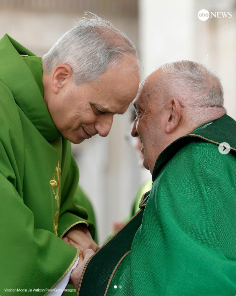 The Almighty (w/ help from Francis) weighed in. Aimed at the world (in general) &amp; America (specifically) the messages are clear: Protecting the marginalized &amp; working to achieve peace must be a priority. Tears in my eyes...I'm reminded...hope lives. Godspeed #PopeLeo XIV. xxTT🙏