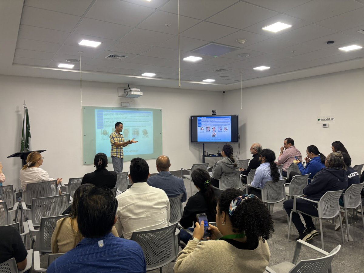 indicasat's tweet image. Parte de lo que fue el Seminario Institucional presentado en las instalaciones del @indicasataip por parte de los siguientes expositores:
📌 Dra. Marcela Mihai
📌 Dra. Habil. Luminita Mari
📌 Dr. Mihai Brebu
.
.
.
#SeminarioInstitucional #indicasataip #CienciaInternacional