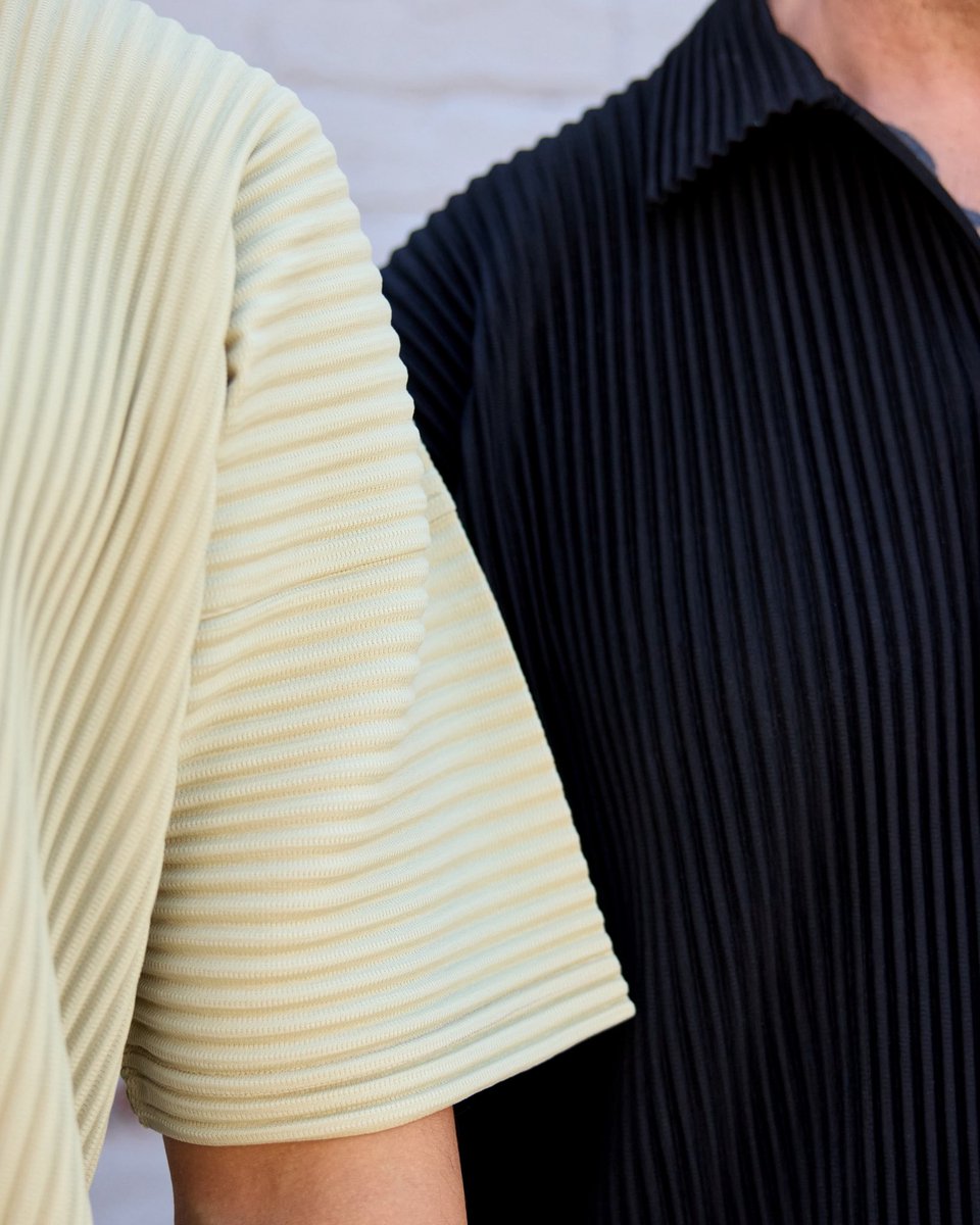 001Area's tweet image. Experience the essence of summer with the latest Homme Plissé Issey Miyake collection — now available exclusively at AREA+001.
#Area001