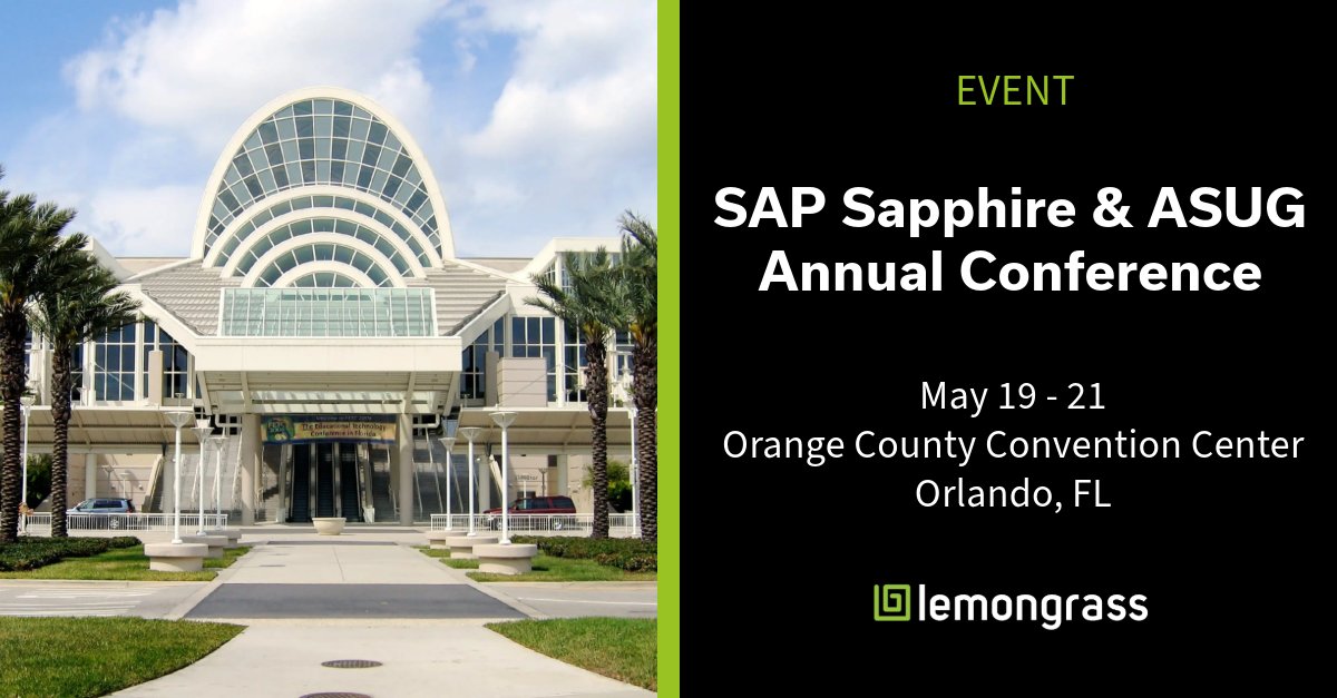 LemongrassCloud's tweet image. Meet us at SAP Sapphire to discover how you can get more value from your SAP investment by optimizing cloud performance, reducing costs, and accelerating business outcomes. hubs.la/Q03lp0Xy0 

#SAPSapphire #SAPonCloud #CloudOptimization #CloudPerformance #RISEwithSAP