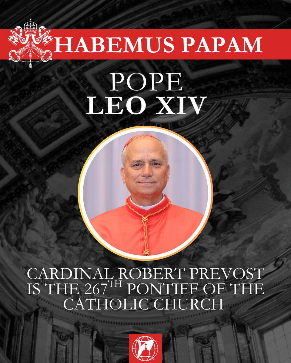 Congratulations to the Catholic Church upon this successful process of choosing the Pope! Congratulations to Pope Leo XIV