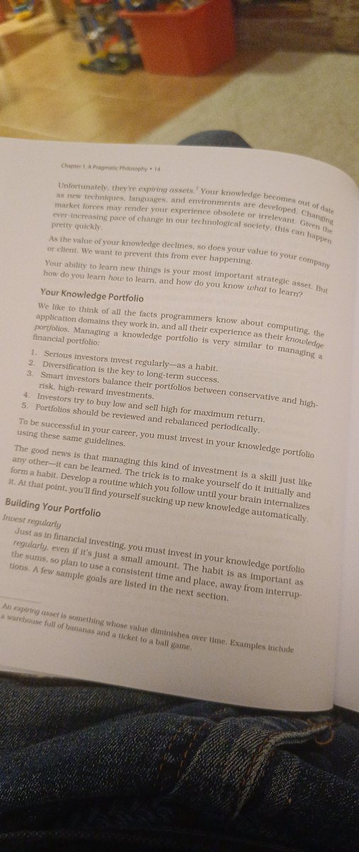 JaviBarbaran's tweet image. Solo 14 páginas leídas de The Pragmatic Programmer y ya os puedo decir que es oro puro! Seguro que lo volveré a consultar después de acabarlo! Os lo recomiendo!
#ThePragmaticProgrammer