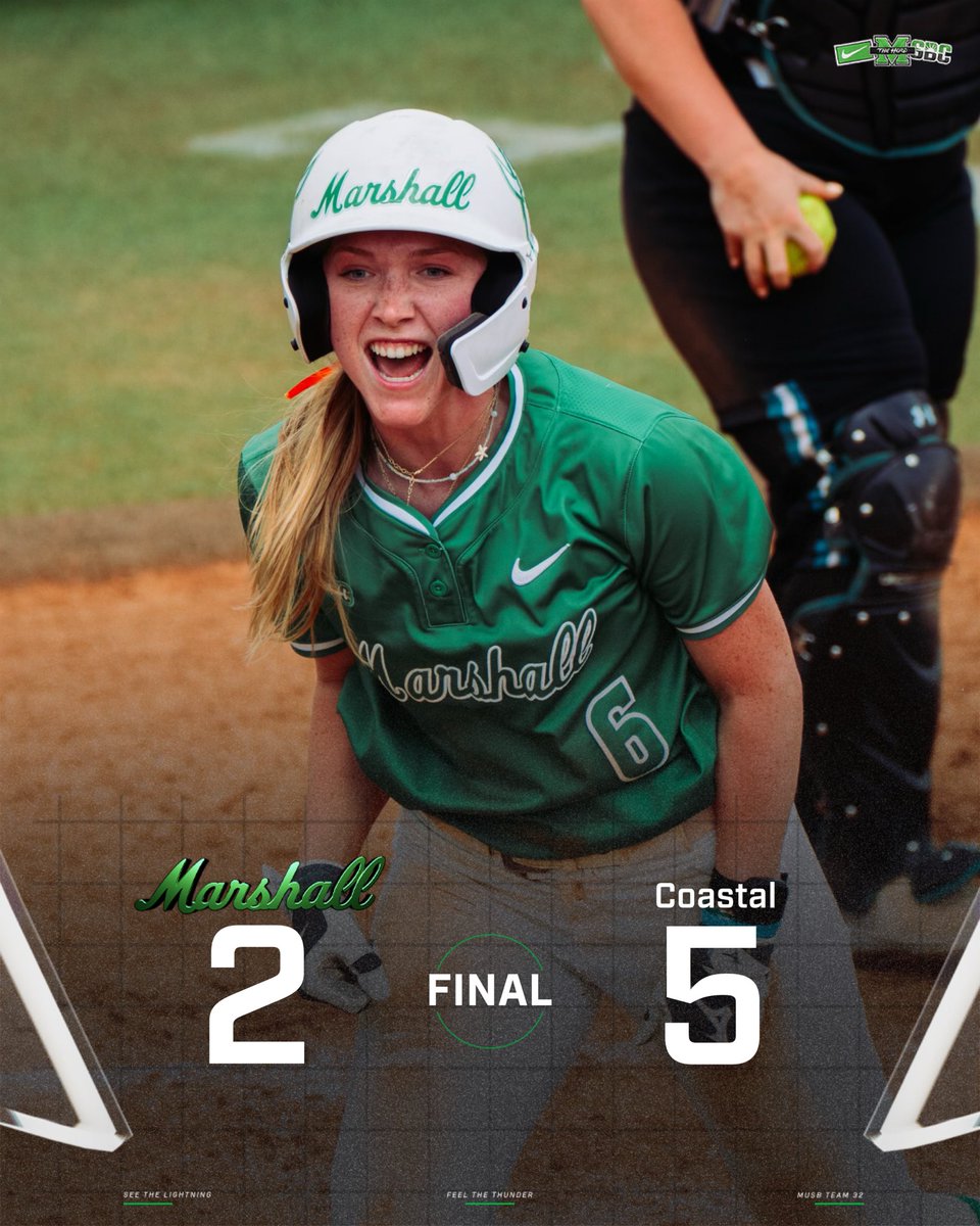 Final. Our season ends in Thursday’s quarterfinals. 

#WeAreMarshall