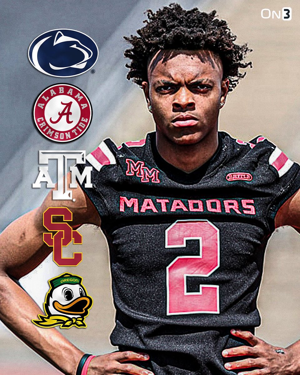 On3 Recruits (@on3recruits) on Twitter photo No. 1 CB Brandon Arrington has his commitment date set🗓️
“It is going to be a foot race to the end.”
More from <a href="/ChadSimmons_/">ChadSimmons</a>: on3.com/news/5-star-cb… No. 1 CB Brandon Arrington has his commitment date set🗓️
“It is going to be a foot race to the end.”
More from <a href="/ChadSimmons_/">ChadSimmons</a>: on3.com/news/5-star-cb…