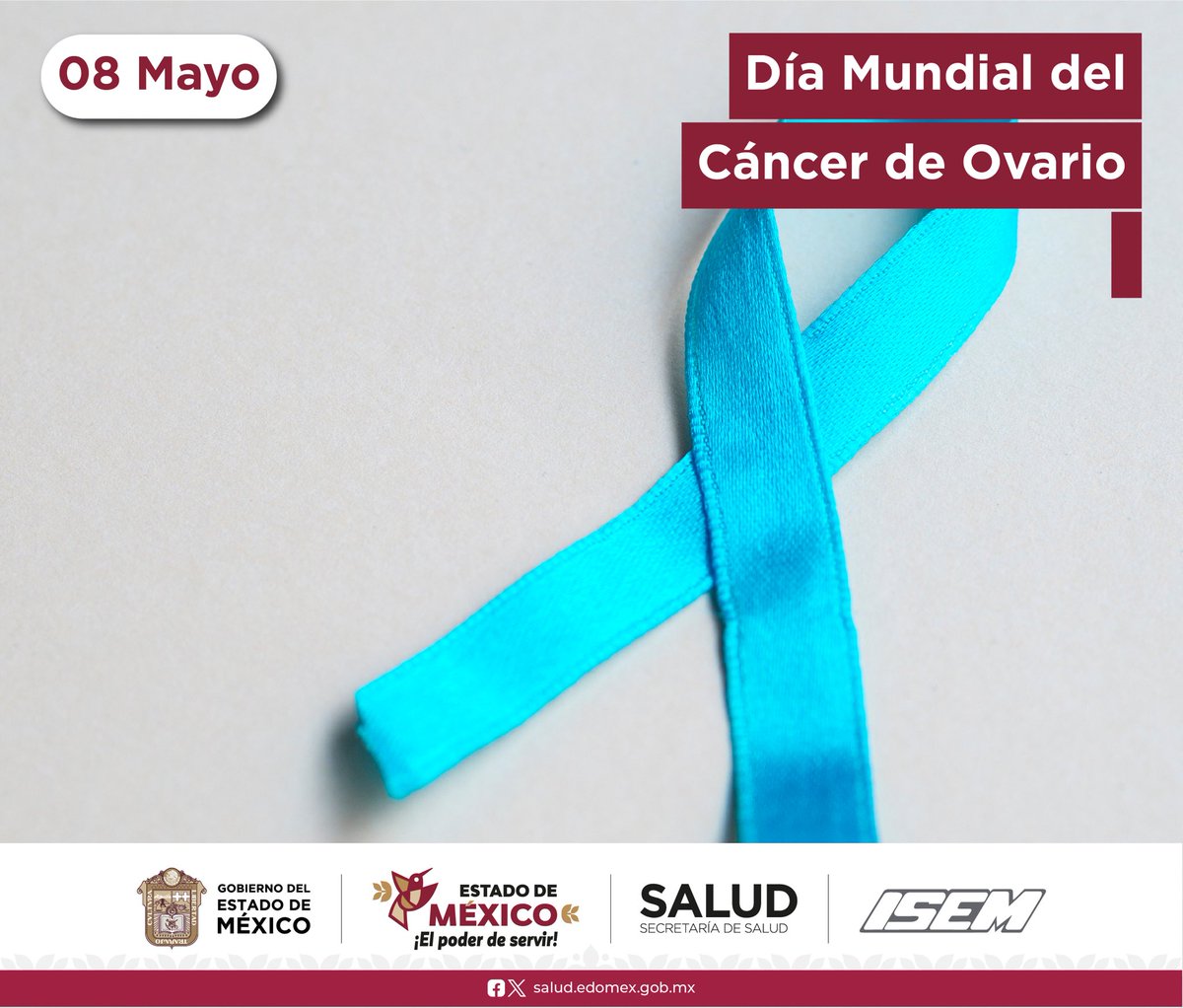 SaludEdomex's tweet photo. #08DeMayo | Conocer y ser consciente de los síntomas de cáncer de ovario puede permitir a las mujeres recibir un diagnóstico más temprano, cuando la enfermedad es más fácil de tratar.
#PreveniresSalud https://t.co/WkNBISPRHV