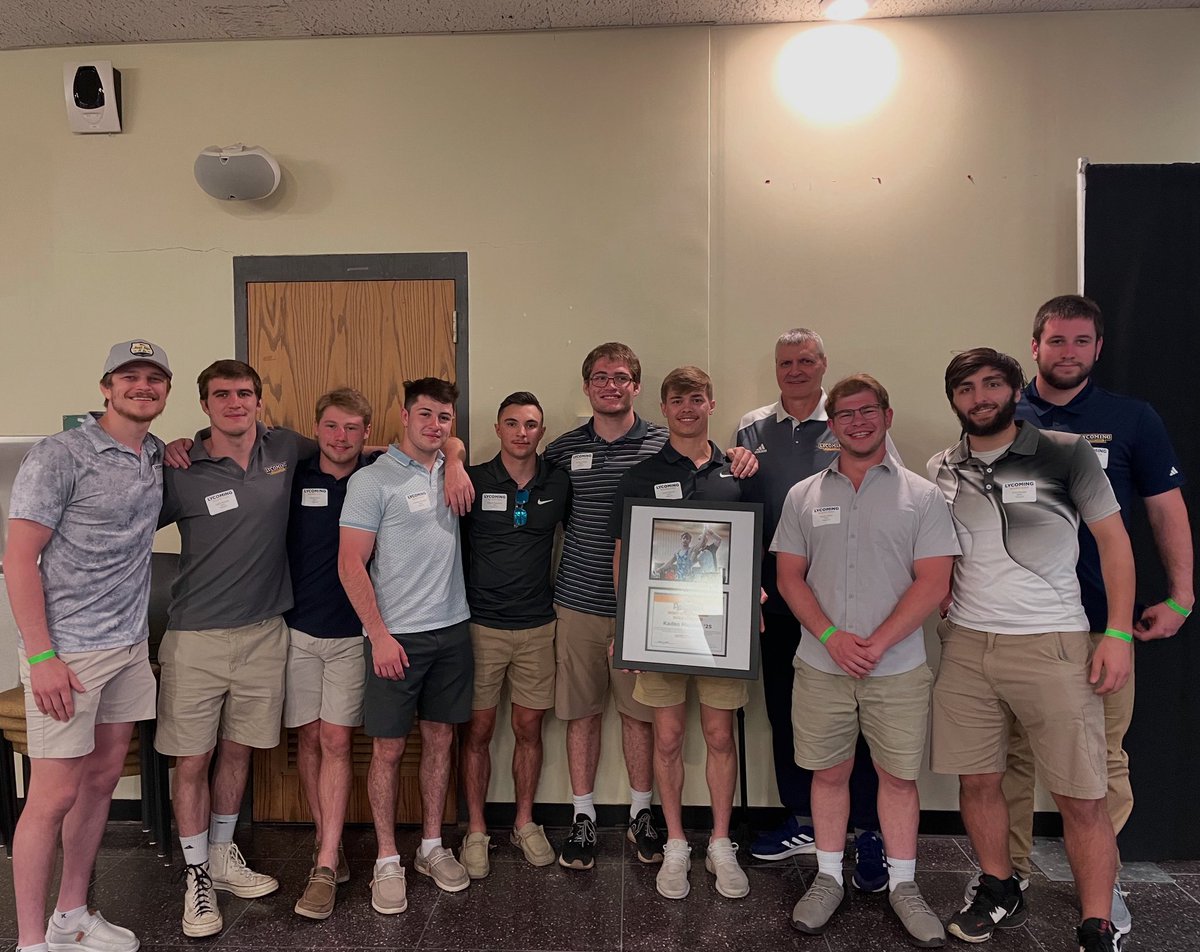 Lycoming Wrestling (@lycowrestlers) on Twitter photo ⚔️Last evening <a href="/lycoathletics/">lycoathletics</a> hosted our senior athlete banquet. Kaden Majcher was named the Male Athlete of the Year! Congratulations and thank you to all of our seniors⚔️ #TeamLyco ⚔️Last evening <a href="/lycoathletics/">lycoathletics</a> hosted our senior athlete banquet. Kaden Majcher was named the Male Athlete of the Year! Congratulations and thank you to all of our seniors⚔️ #TeamLyco