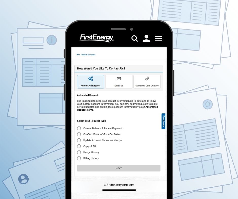 Get the information you need even faster! Use the automated request option on our website to have a copy of your bill, your usage history and more sent to you in minutes. You can even make quick updates to some of your account details. Get started: spr.ly/6019NJ3TH