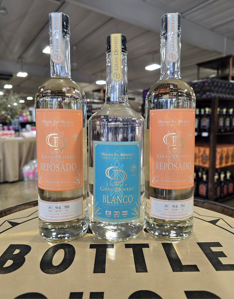TheBottleShopga's tweet image. Gran Dovejo is back and with new bottles and labels!
#tequila #agave #additivefree #blanco #reposado