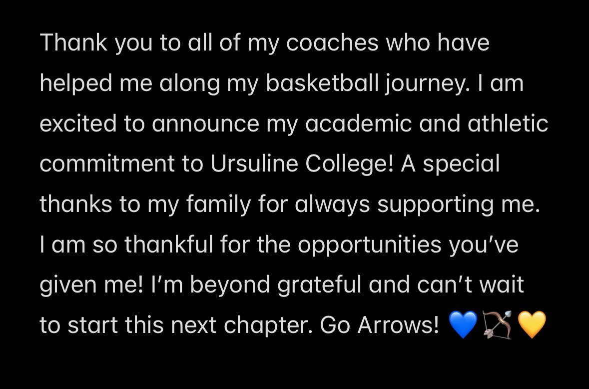 Allison Hufstedler (@allisonhuff2025) on Twitter photo 100% committed!! 💙💛 <a href="/ursuline_wbb/">Ursuline Basketball</a> <a href="/OHSWBball/">Oxford High School Women's Basketball</a> <a href="/athletic_oxford/">Oxford Athletics</a> 100% committed!! 💙💛 <a href="/ursuline_wbb/">Ursuline Basketball</a> <a href="/OHSWBball/">Oxford High School Women's Basketball</a> <a href="/athletic_oxford/">Oxford Athletics</a>