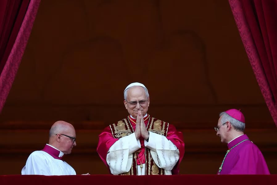 We joyfully congratulate His Holiness Pope Leo XIV on his election as the 267th successor of St. Peter!

Our prayers are with him as he begins his papal ministry.

Photo: REUTERS/Guglielmo Mangiapane