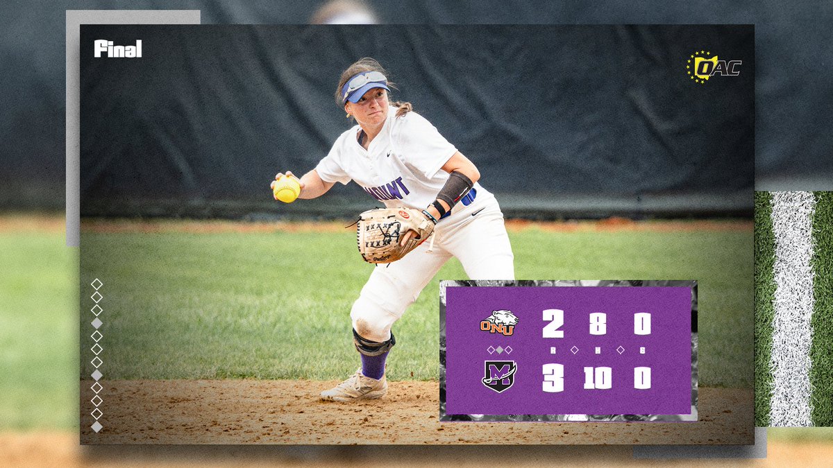 Softball: Raiders Down Ohio Northern to Advance to OAC Tournament Semifinal athletics.mountunion.edu/news/2025/5/8/… #GoMountGo