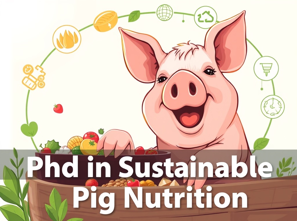 📌 PhD Opportunity in Animal Nutrition "Sustainable Pig Feeding with Byproducts" at Wageningen University, See details at: wp.me/pbv48T-b6L