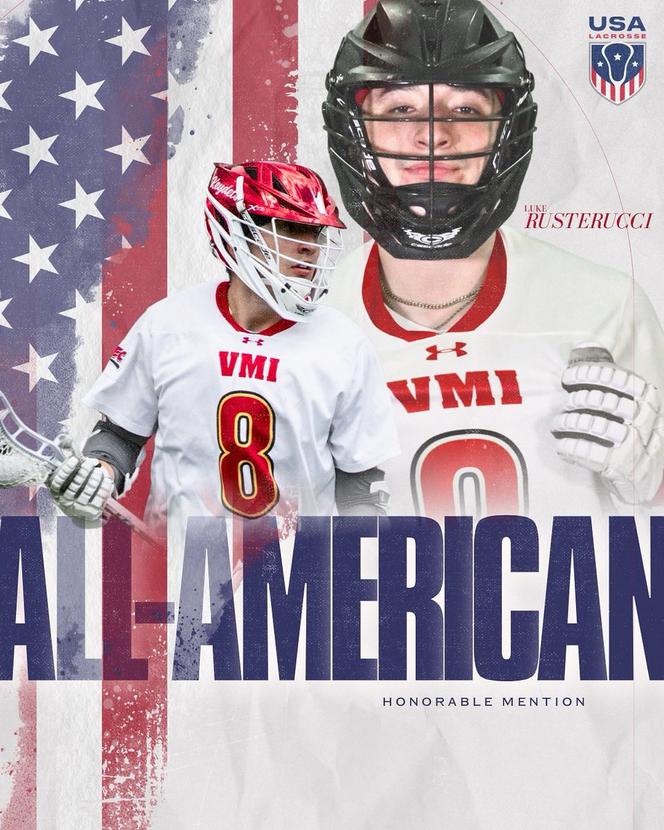 Congratulations to Luke Rusterucci for being named USA Lacrosse All-American Honorable Mention‼️

#ACES | #RahVaMil