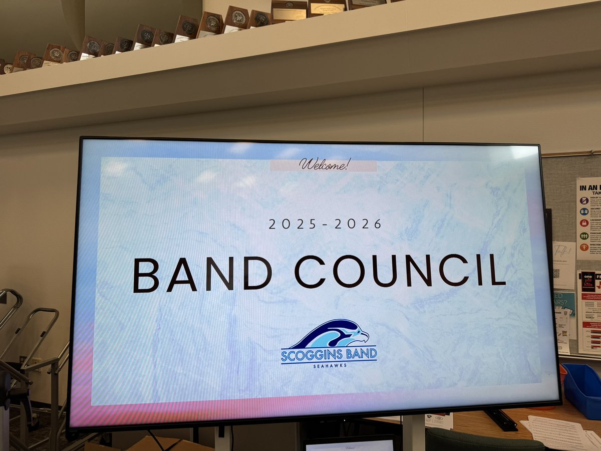 The 2025-2026 Band Council had their first meeting today and they can’t wait to start serving the Scoggins Band!

#becauseisaidiwould #scogginsstrong #heretoserve
