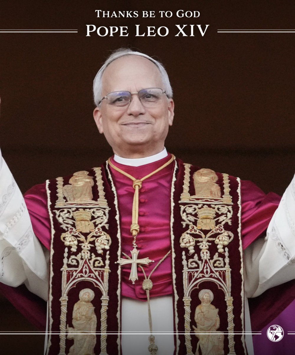 ✨God’s choicest blessings on Pope Leo XIV, spiritual leader of the flock of Christ. ✨ 

📷AP Photo/Alessandra Tarantin

#PopeLeoXIV