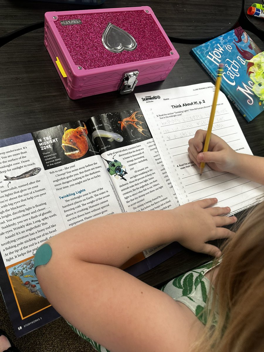 🏝️Beach Day yesterday! We made math Sand Castles, read about sea creatures in the deepest part of the ocean, and ended our day with beach snacks!