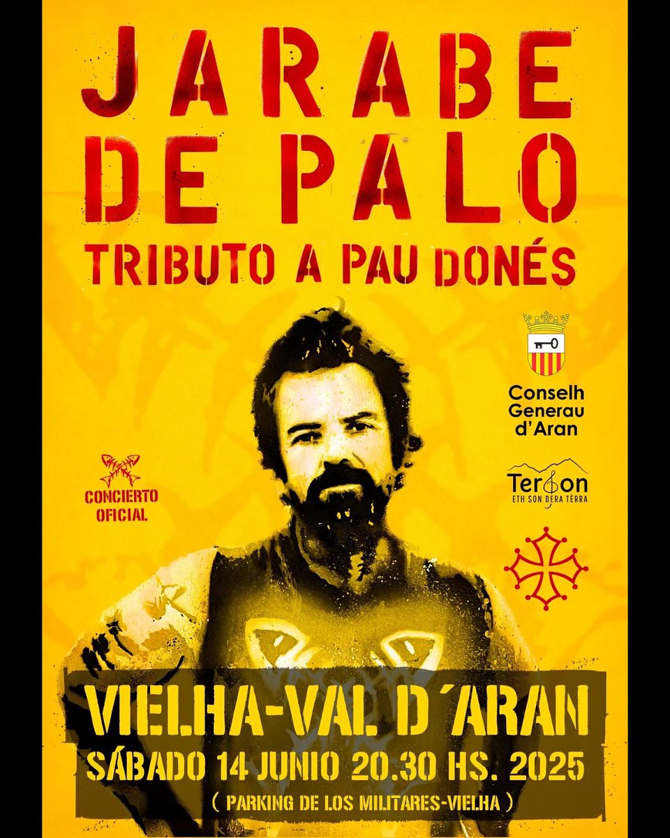 Queridos MusicLovers,
Aunque este año estamos descansando de la gira, teníamos pendiente  un compromiso muy importante: llevar el tributo oficial a la Val d’Aran, lugar en el que Pau vivió los últimos 25 años. El próximo sábado 14 de junio, ¡las montañas retumbarán!