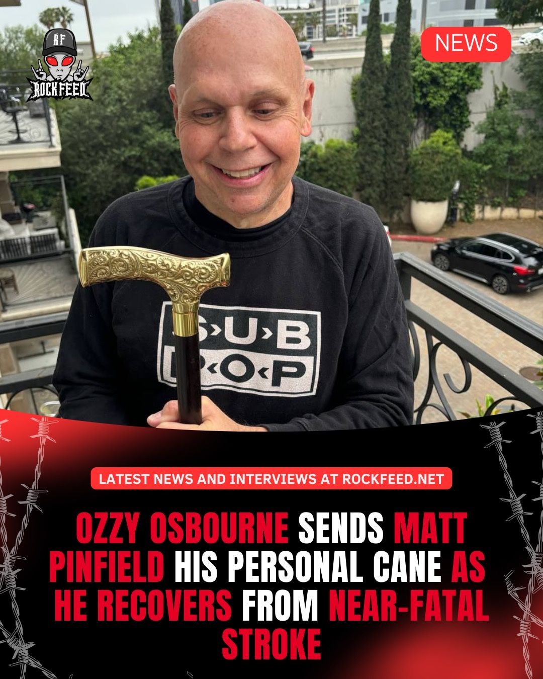 A Hymn to Authenticity: Ozzy Osbourne's Gesture to Matt Pinfield Resurrects Rock's Raw Spirit