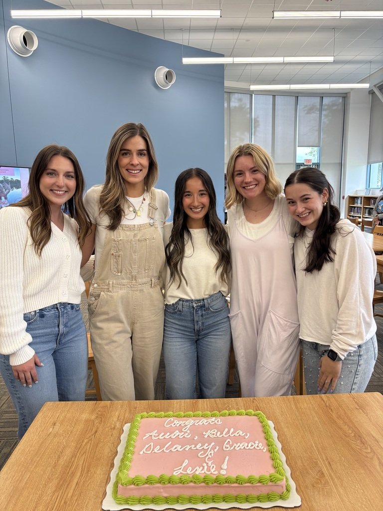 Love is in the air at Discovery!  Congratulations to five of our teachers on their recent/soon-to-be weddings!  (Mrs. Thompson, Ms. Wartick, Mrs. Watson, Ms. LeCluyse, and Ms. Holmes)