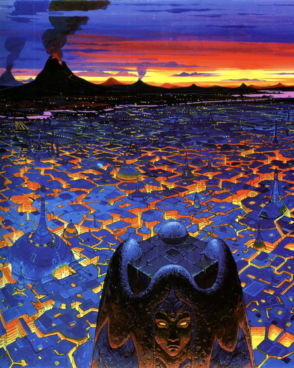 HeavyMetalInk's tweet image. Art by Mœbius ♾️ @moebiusofficiel